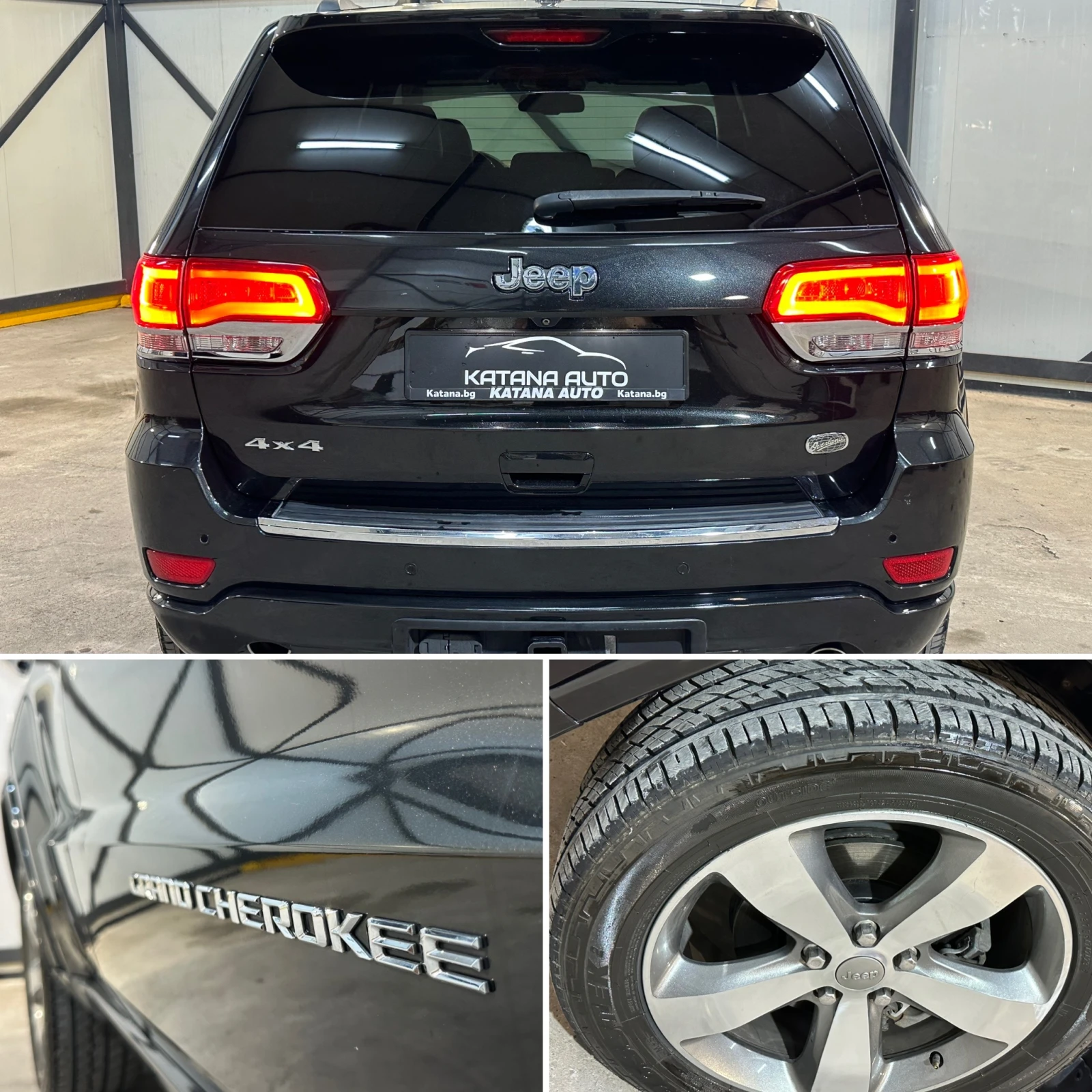 Jeep Grand cherokee * 3.6* OVERLAND* ПОДГРЕВ* ОБДУХ* МЪРТВИ ТОЧКИ*  - изображение 7
