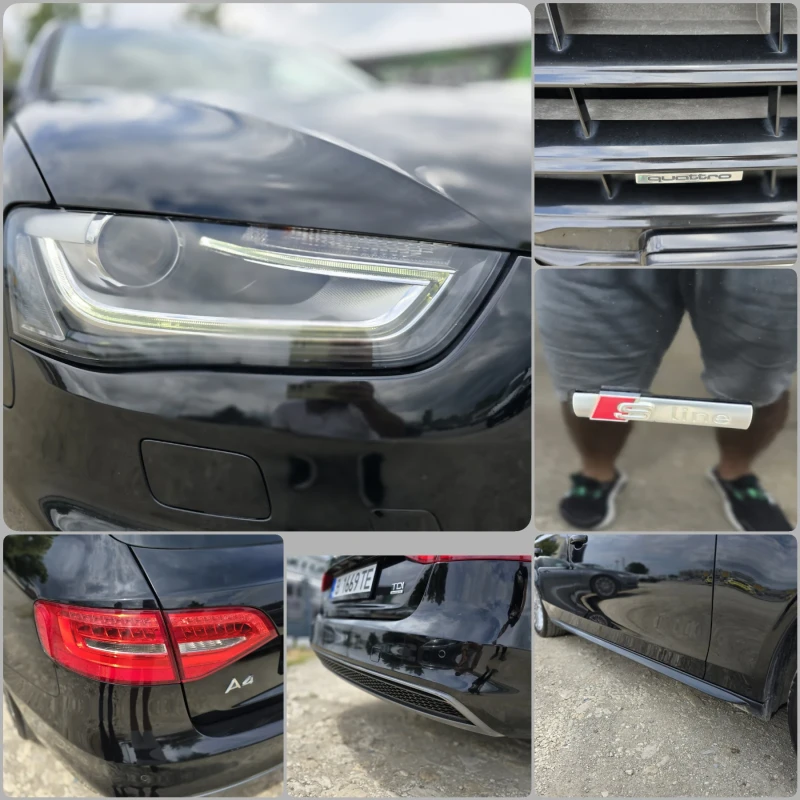 Audi A4 2.0TDI* S_LINE* QUATRRO , снимка 9 - Автомобили и джипове - 47452102