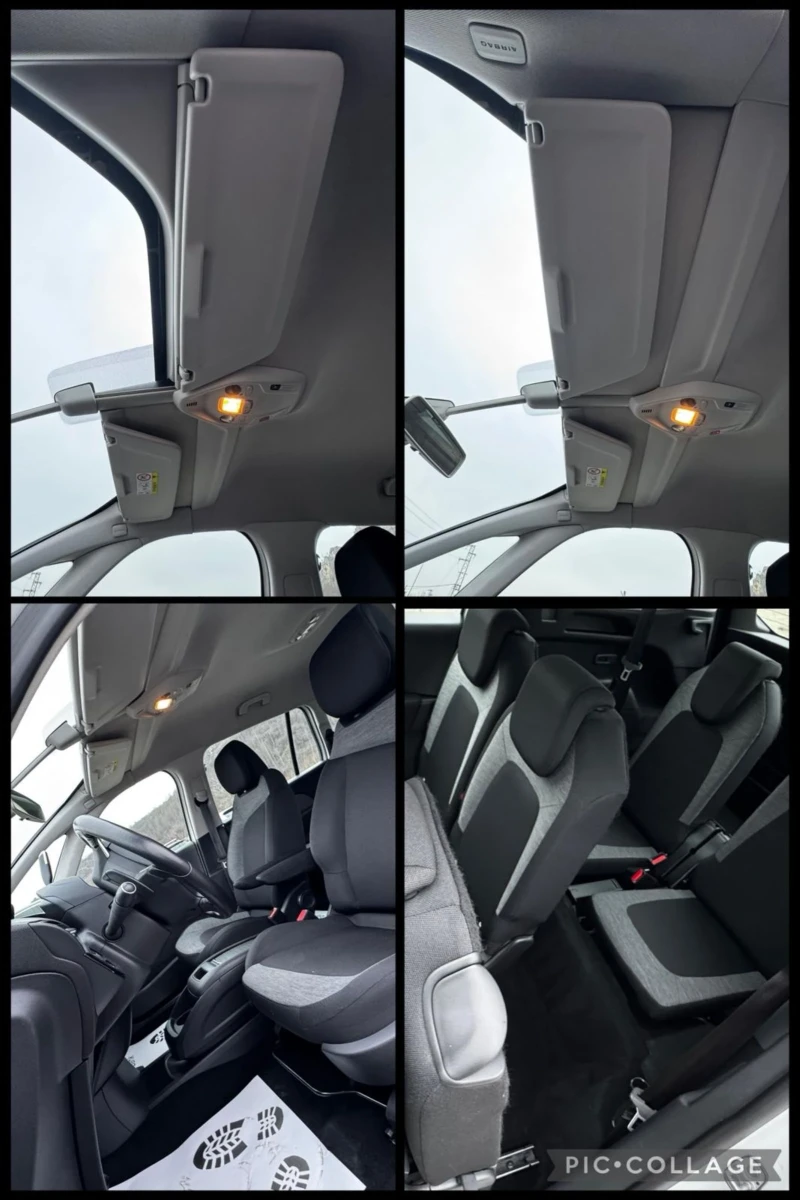 Citroen Grand C4 Picasso SpaceTourer 1.5 HDi, АВТОМАТ, 7 МЕСТА, НАВИГАЦИЯ, снимка 16 - Автомобили и джипове - 53436131
