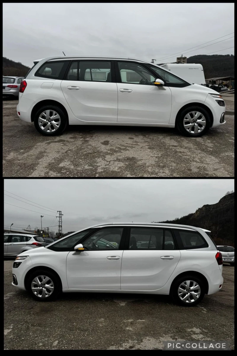 Citroen Grand C4 Picasso SpaceTourer 1.5 HDi, АВТОМАТ, 7 МЕСТА, НАВИГАЦИЯ, снимка 8 - Автомобили и джипове - 53436131