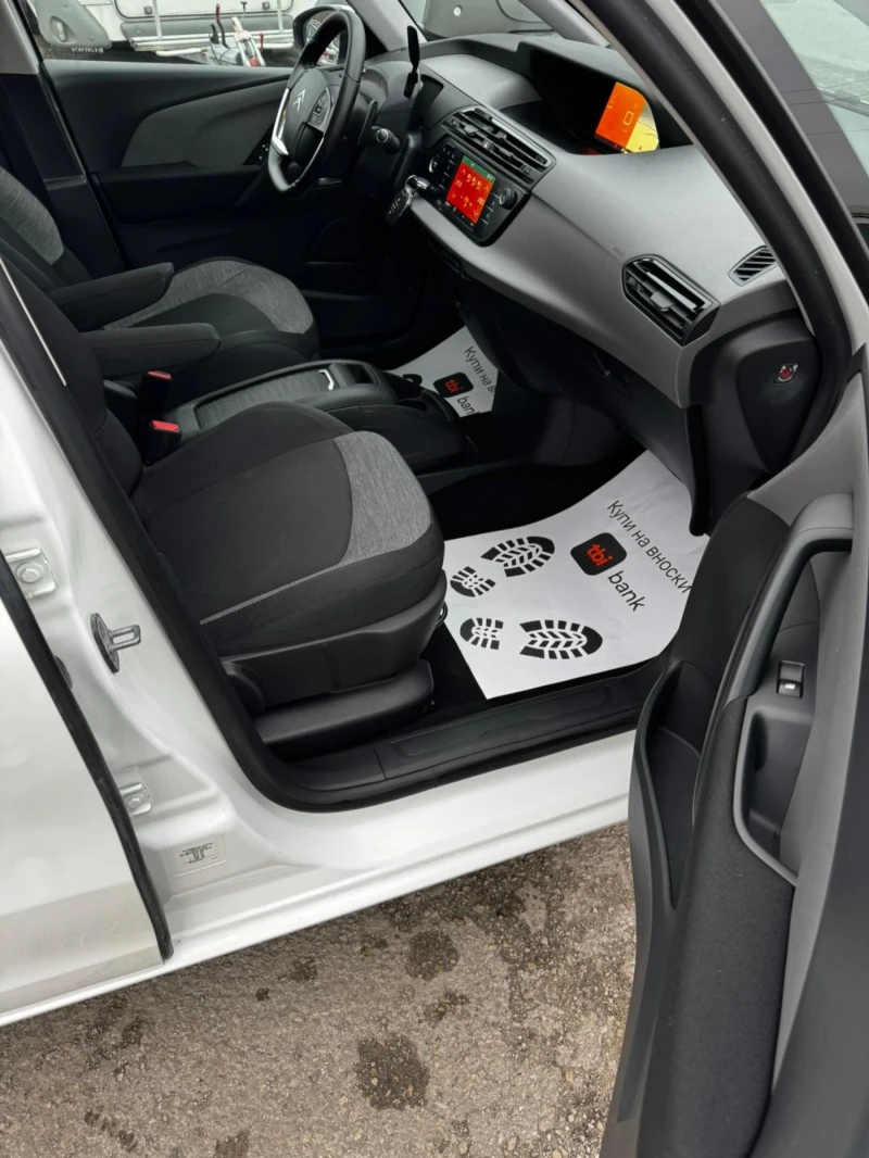 Citroen Grand C4 Picasso SpaceTourer 1.5 HDi, АВТОМАТ, 7 МЕСТА, НАВИГАЦИЯ, снимка 10 - Автомобили и джипове - 53436131