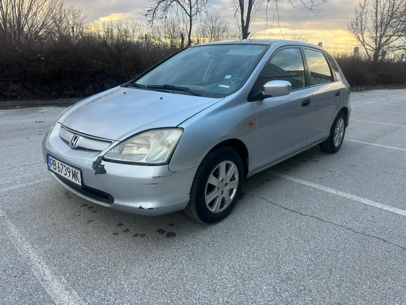 Honda Civic KLIMA* 1.4* 90к.с.* Обслужен* , снимка 7 - Автомобили и джипове - 53489224