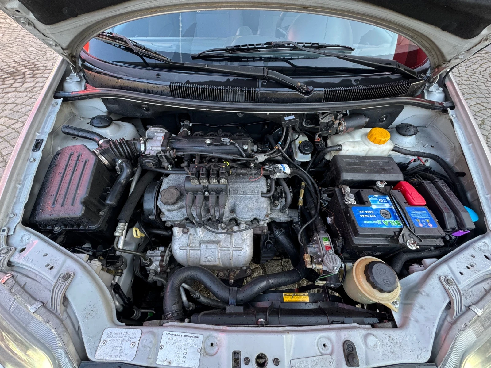 Chevrolet Kalos 1.2 газ/бензин, снимка 11 - Автомобили и джипове - 54203117