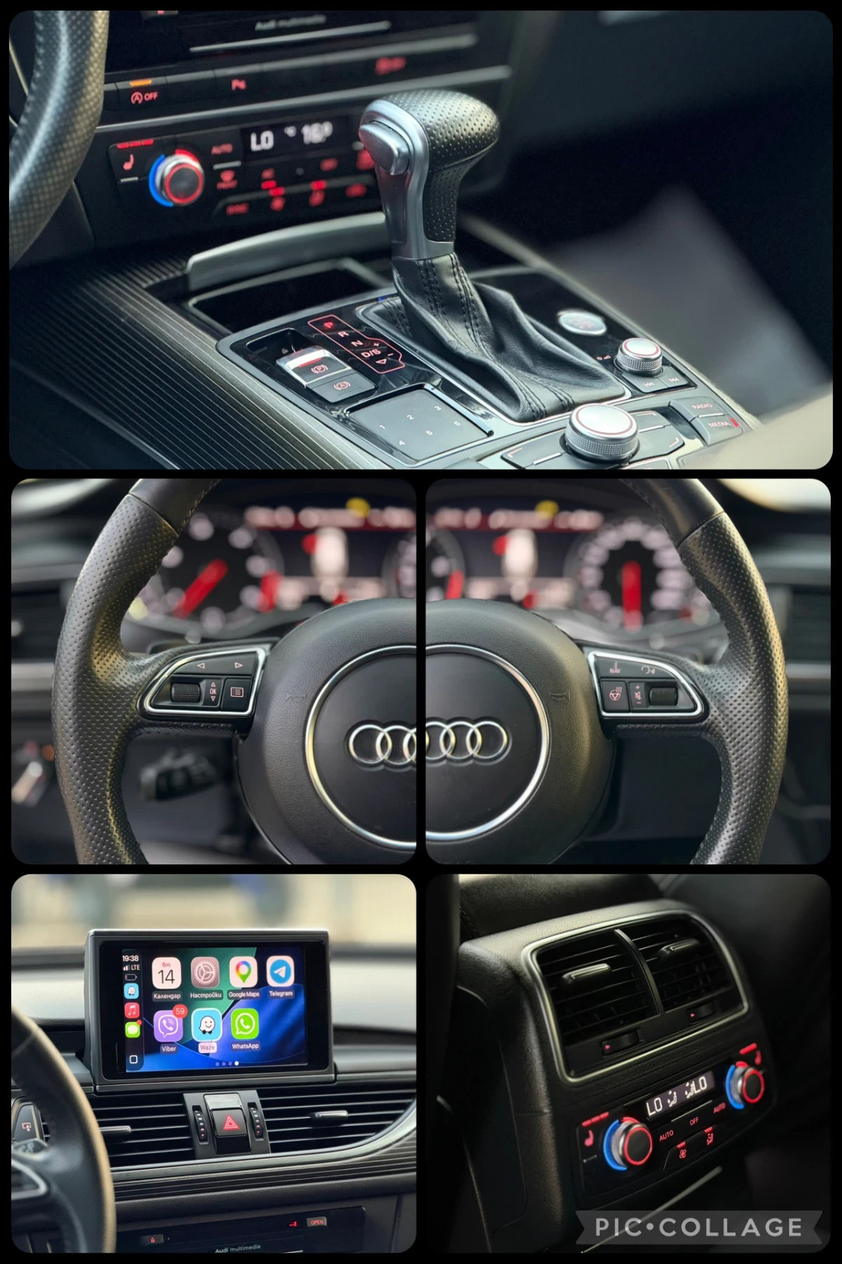 Audi A6 3.0Bi-TDi~313hp~3xS-LINE~B&O, снимка 16 - Автомобили и джипове - 54208658