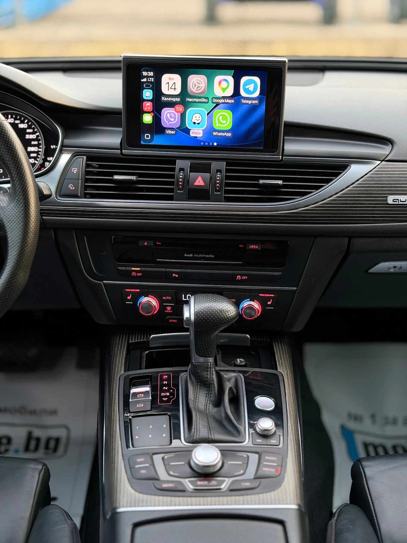 Audi A6 3.0Bi-TDi~313hp~3xS-LINE~B&O, снимка 12 - Автомобили и джипове - 54208658