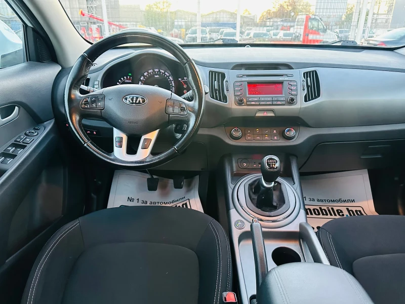 Kia Sportage 1.6i  Бензин/Газ 6-скорости! Клима! внос Италия! , снимка 10 - Автомобили и джипове - 47636991