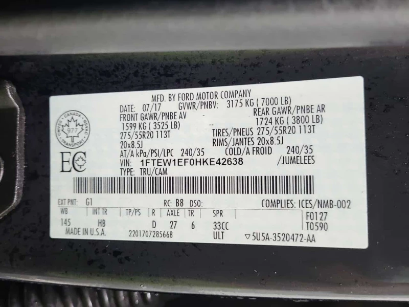 Ford F150 * LARIAT CREW CAB SHORT BED * CARFAX * , снимка 15 - Автомобили и джипове - 53505478