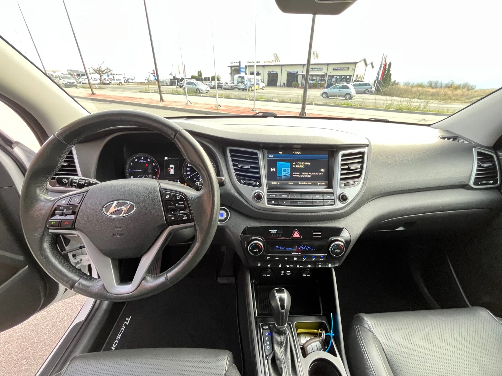 Hyundai Tucson 1.6T-177кс.;4Х4;Keyless;ПАНОРАМА;ПОДГРЕВ;ОБДУХВАНЕ - изображение 9