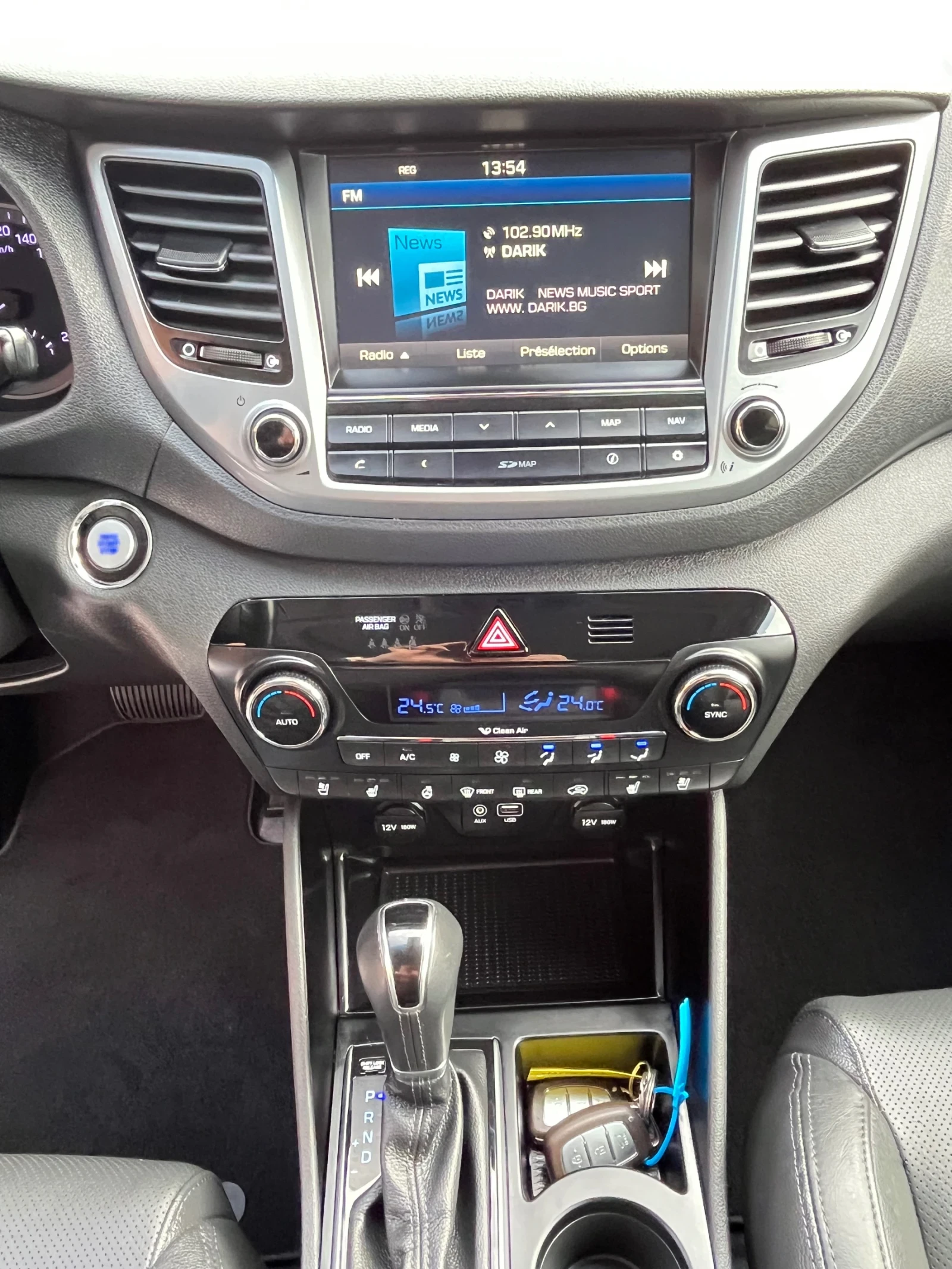 Hyundai Tucson 1.6T-177кс.;4Х4;Keyless;ПАНОРАМА;ПОДГРЕВ;ОБДУХВАНЕ - изображение 10