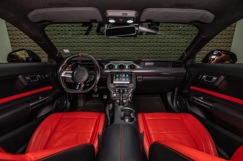 Ford Mustang GT 5.0 V8 * Shelby GT500 пакет * , снимка 9 - Автомобили и джипове - 52410424