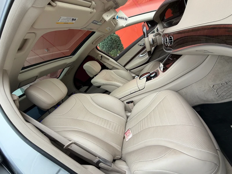 Mercedes-Benz S 560 LONG* 85000km* КАТО* НОВ* V8* BiTurbo, снимка 10 - Автомобили и джипове - 52451153