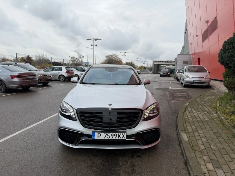 Mercedes-Benz S 560 LONG* 85000km* КАТО* НОВ* V8* BiTurbo, снимка 2 - Автомобили и джипове - 52451153