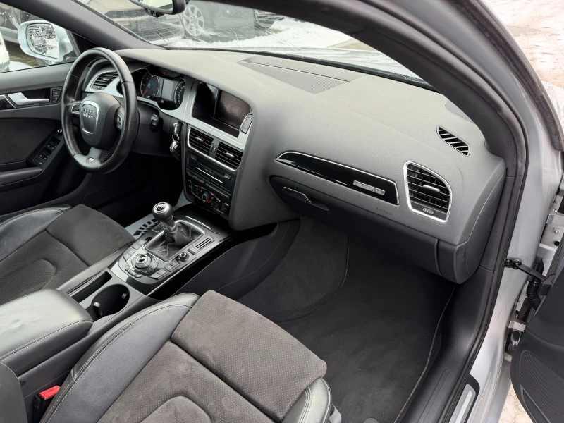 Audi A4 2.0TDI S-LINE QUATTRO NAVI/KOJA EURO 5, снимка 11 - Автомобили и джипове - 52836679