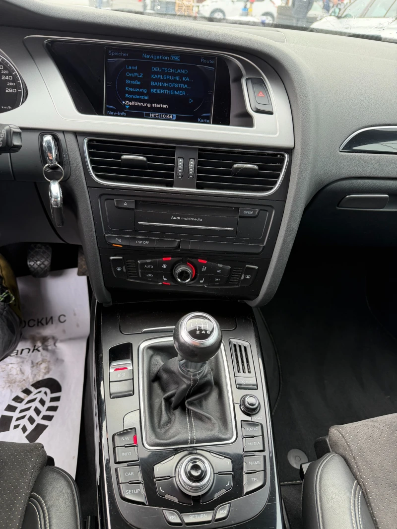 Audi A4 2.0TDI S-LINE QUATTRO NAVI/KOJA EURO 5, снимка 14 - Автомобили и джипове - 52836679