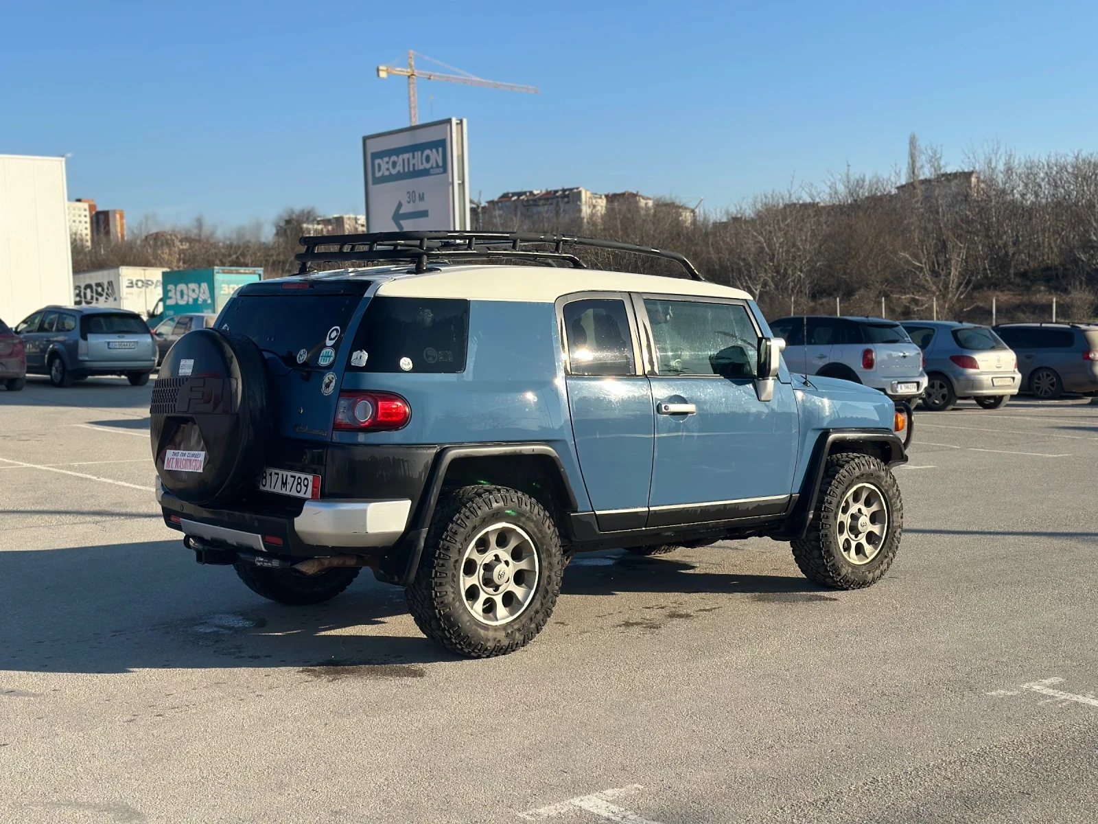 Toyota Fj cruiser JBL, ТЕХНОТЕСТ, метална броня, два блокажа, снимка 6 - Автомобили и джипове - 53963622