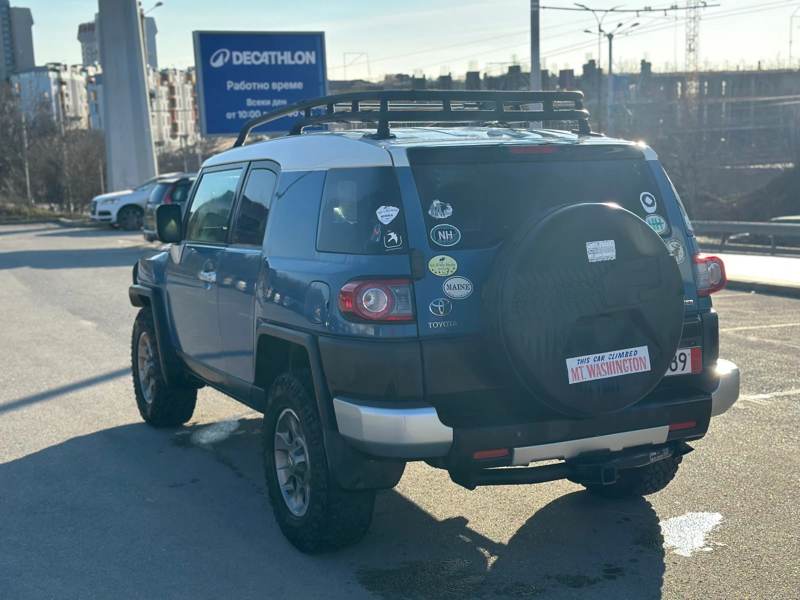 Toyota Fj cruiser JBL, ТЕХНОТЕСТ, метална броня, два блокажа, снимка 9 - Автомобили и джипове - 53963622