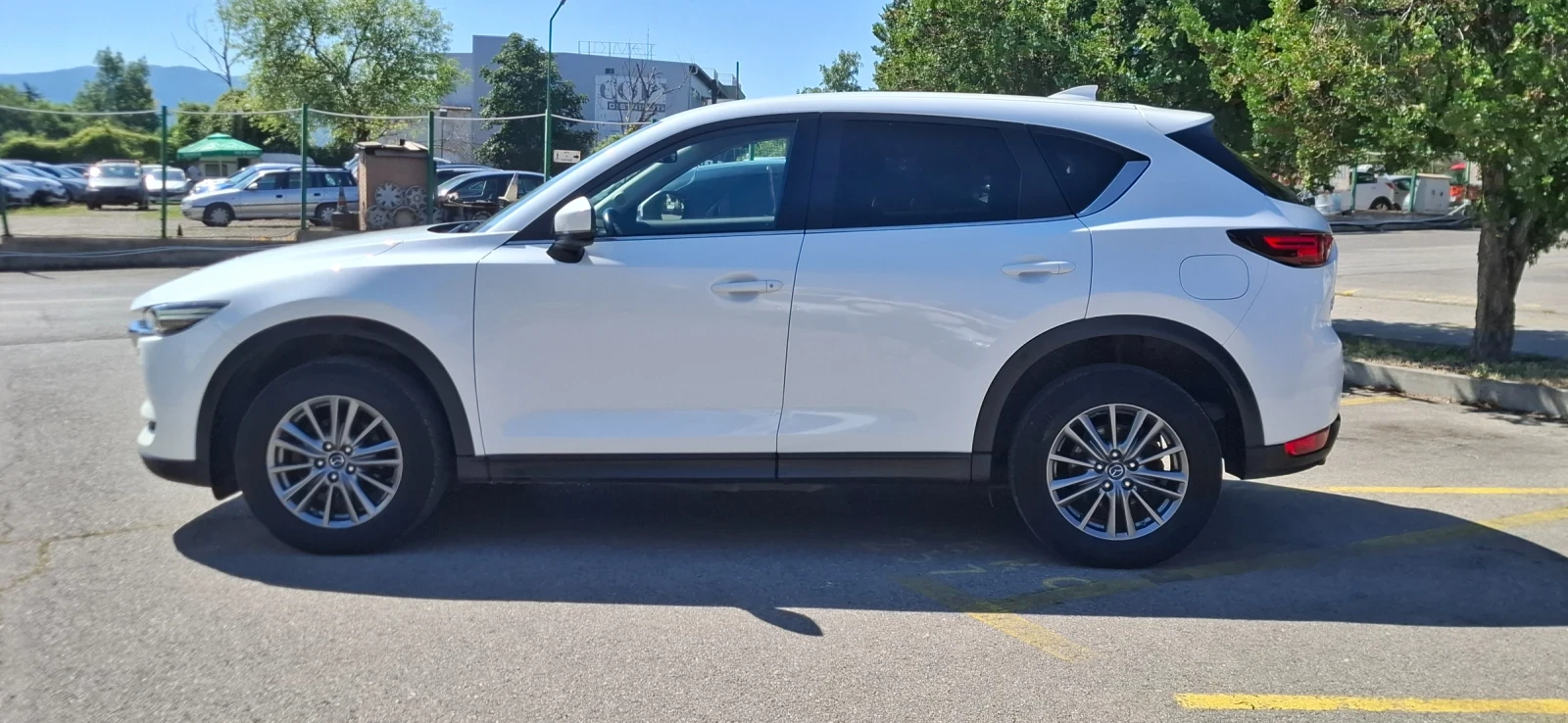 Mazda CX-5 2.0 Awd Automat Бяла Пелрла, снимка 3 - Автомобили и джипове - 55420332