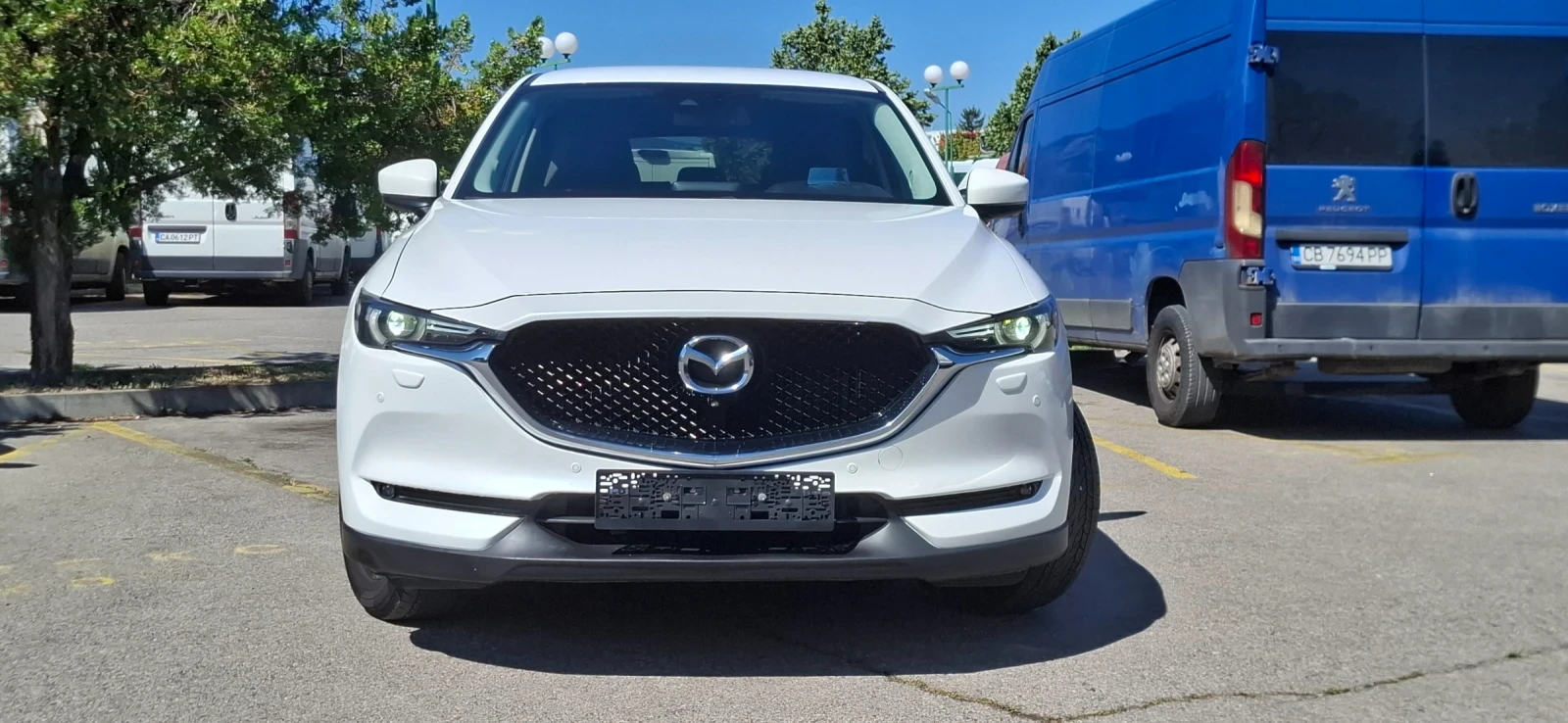 Mazda CX-5 2.0 Awd Automat Бяла Пелрла, снимка 2 - Автомобили и джипове - 55420332
