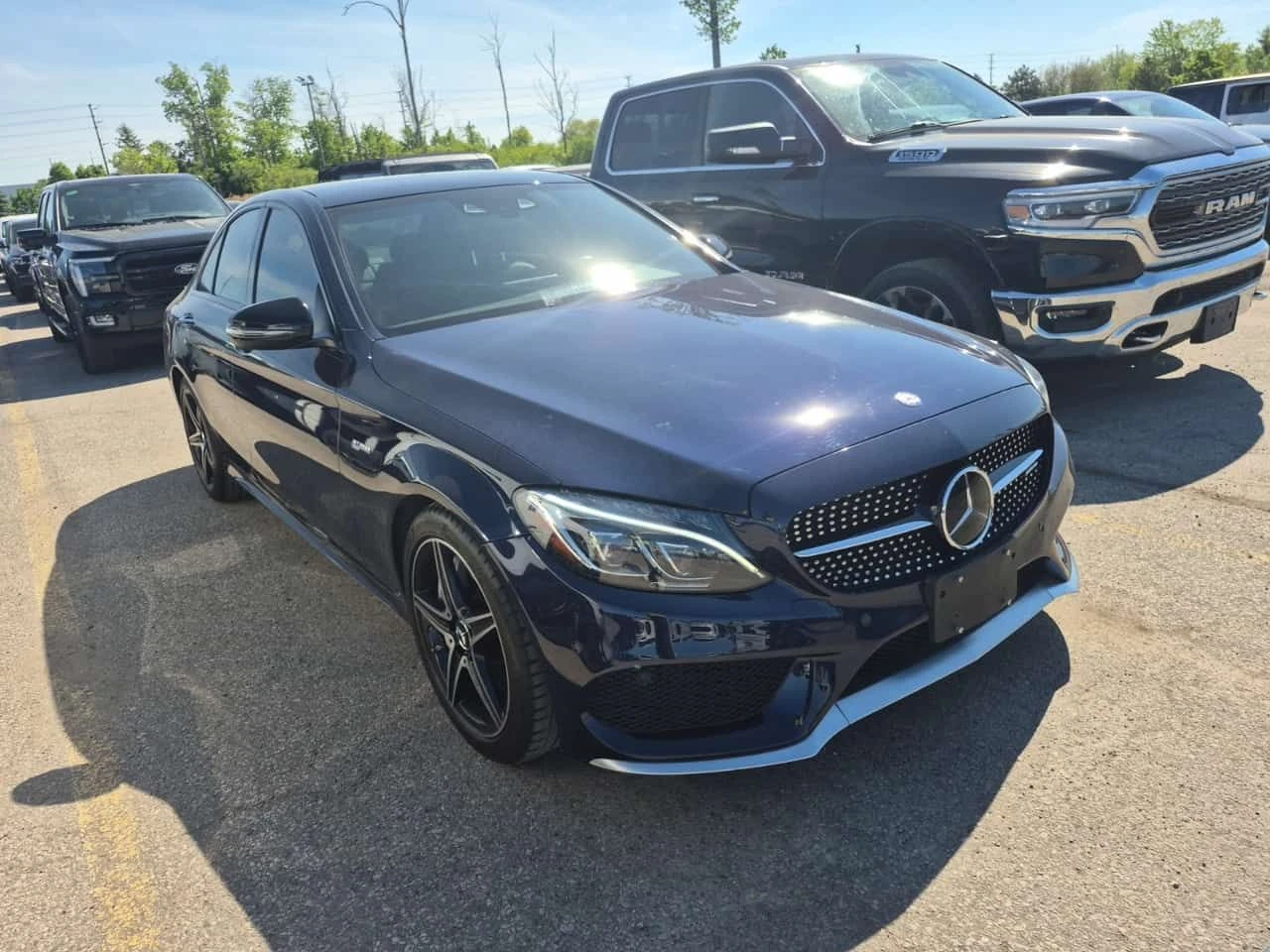 Mercedes-Benz C 43 AMG | DISTRONIC| BURMESTER| ПАНОРАМА| 2 КЛЮЧА, снимка 3 - Автомобили и джипове - 54827049