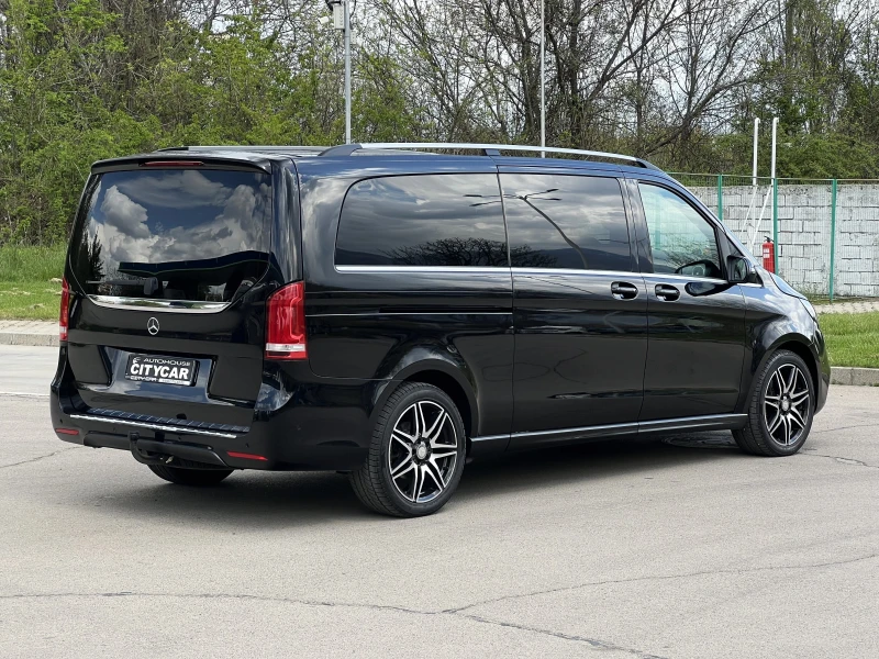Mercedes-Benz V 250 d/AMG/4MATIC/EXTRA LONG/BURMESTER/360/LED/8-МЕСТЕН, снимка 6 - Бусове и автобуси - 53040432
