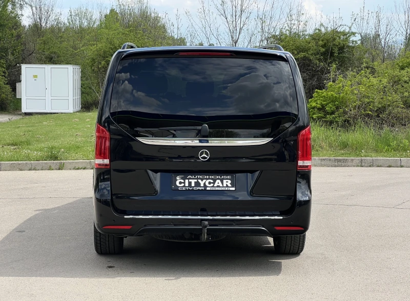 Mercedes-Benz V 250 d/AMG/4MATIC/EXTRA LONG/BURMESTER/360/LED/8-МЕСТЕН, снимка 5 - Бусове и автобуси - 53040432