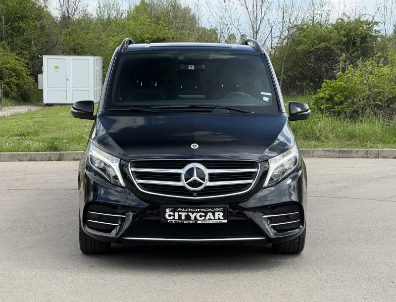Mercedes-Benz V 250 d/AMG/4MATIC/EXTRA LONG/BURMESTER/360/LED/8-МЕСТЕН, снимка 2 - Бусове и автобуси - 53040432