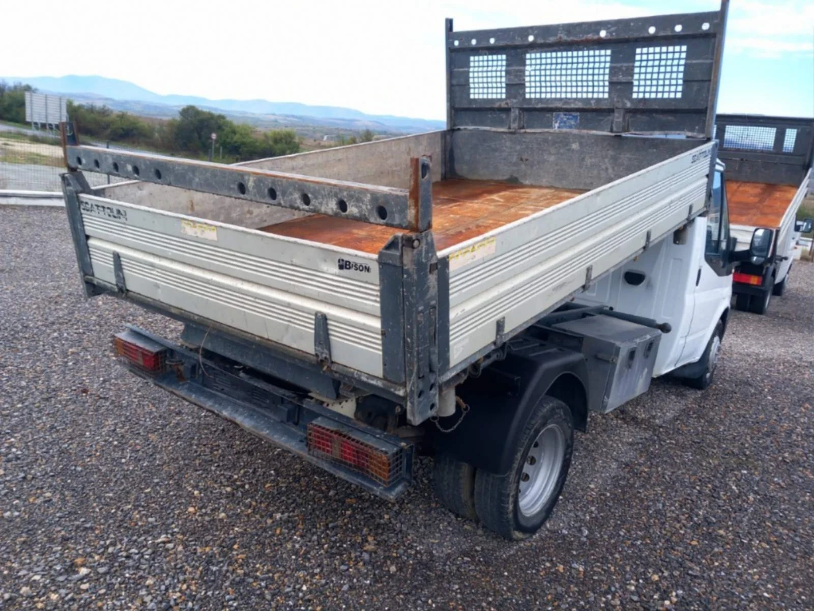 Ford Transit Самосвал тристранно, снимка 4 - Бусове и автобуси - 54909049