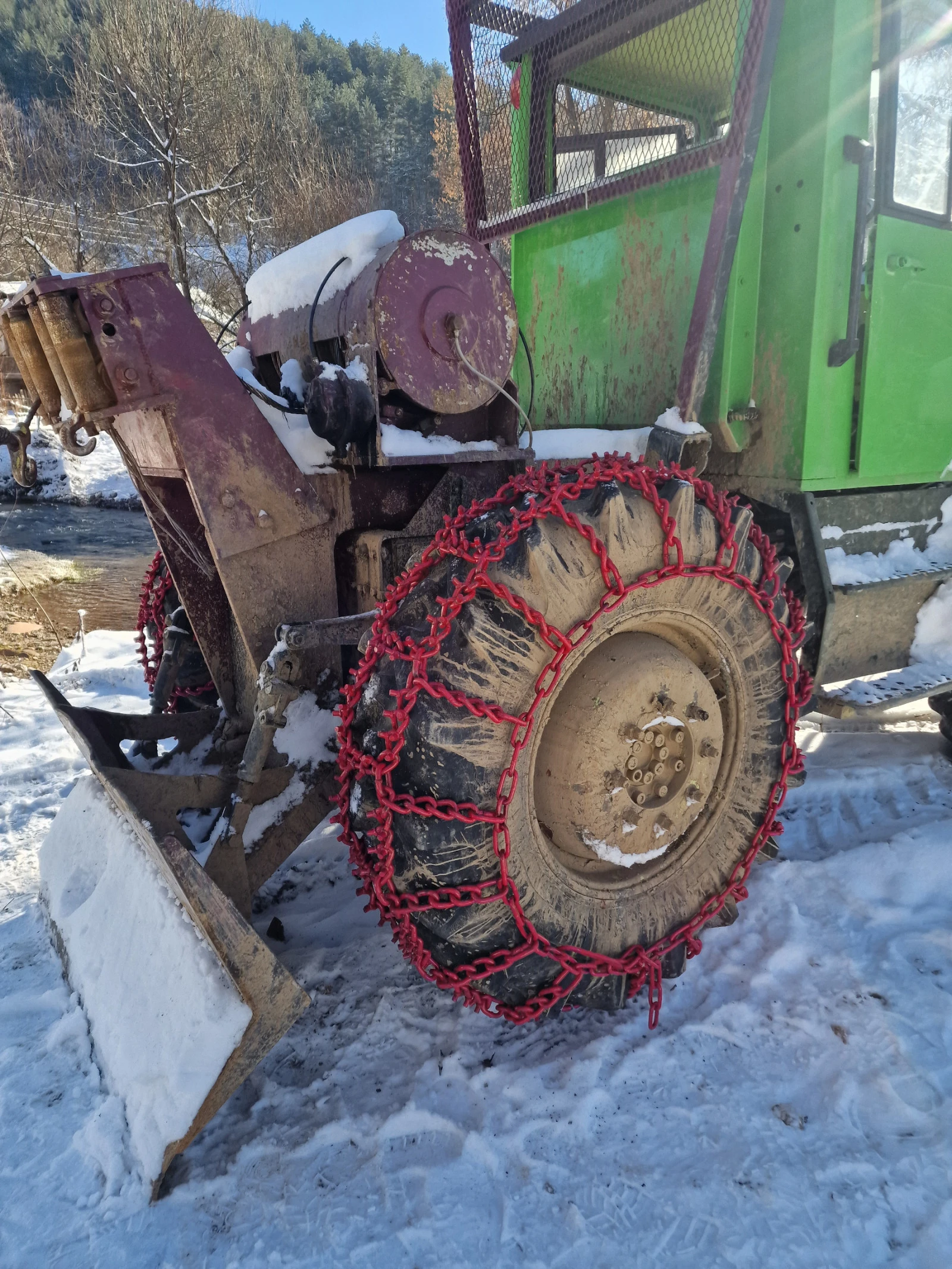 Специализирани машини Машини за дърводобив MERCEDES MB TRAC800 - изображение 9