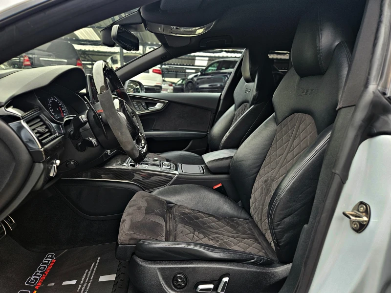 Audi Rs7 ! MTM/CARBON/DISTR/HUD/CAMERA/ПОДГРЕВ/B&O/ПАМЕТ/LI, снимка 15 - Автомобили и джипове - 49659004