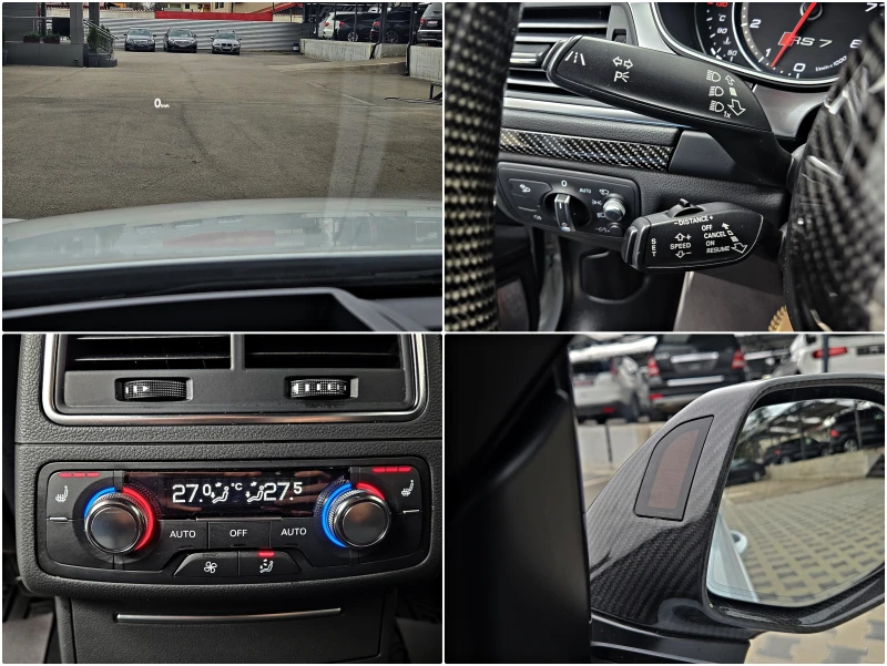 Audi Rs7 ! MTM/CARBON/DISTR/HUD/CAMERA/ПОДГРЕВ/B&O/ПАМЕТ/LI, снимка 12 - Автомобили и джипове - 49659004