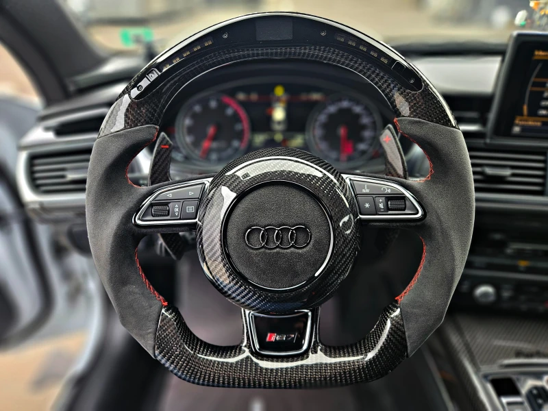 Audi Rs7 ! MTM/CARBON/DISTR/HUD/CAMERA/ПОДГРЕВ/B&O/ПАМЕТ/LI, снимка 10 - Автомобили и джипове - 49659004