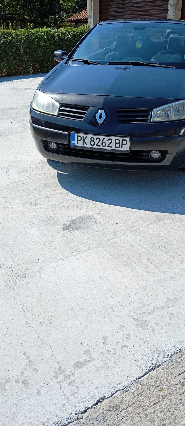 Renault Megane 1.9dci кабрио, снимка 7 - Автомобили и джипове - 56632502