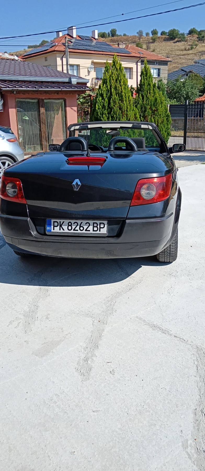 Renault Megane 1.9dci кабрио, снимка 4 - Автомобили и джипове - 56632502