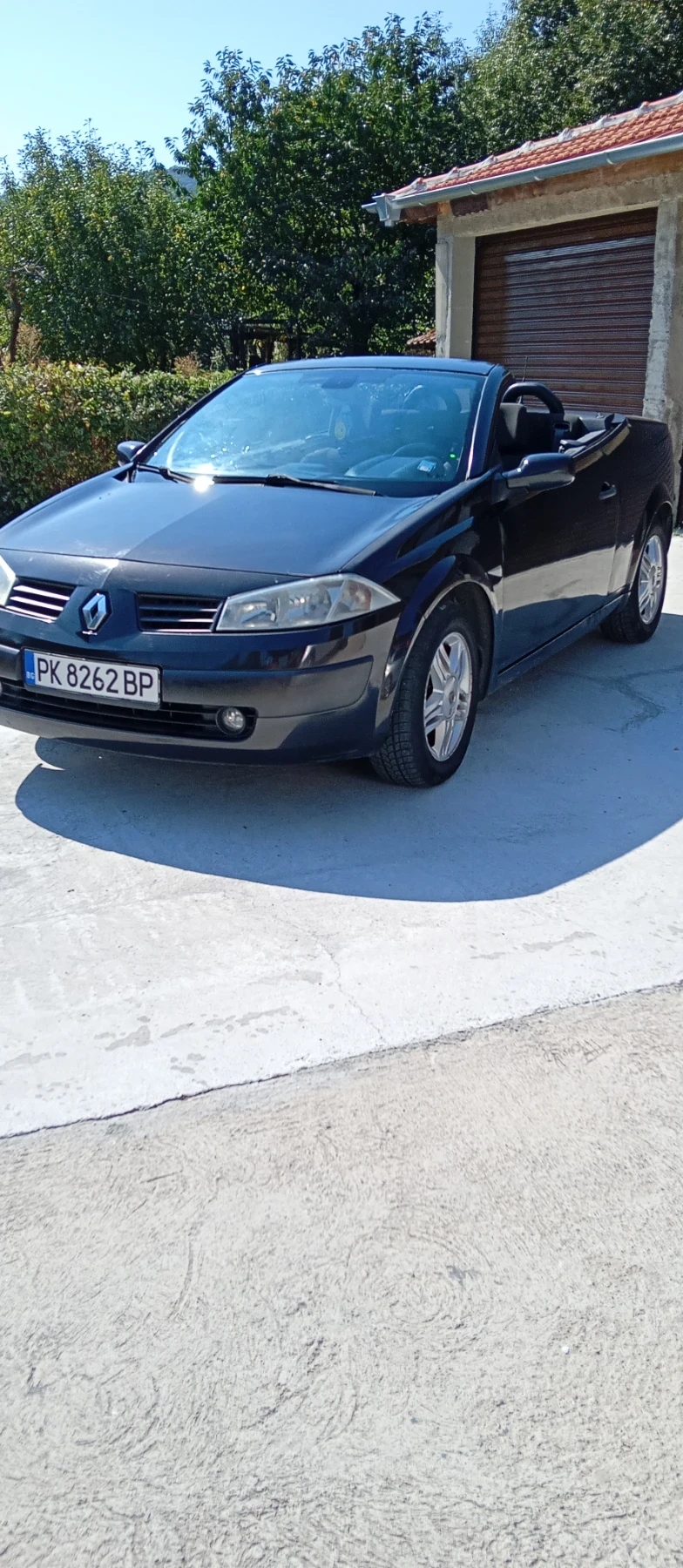 Renault Megane 1.9dci кабрио, снимка 6 - Автомобили и джипове - 56632502