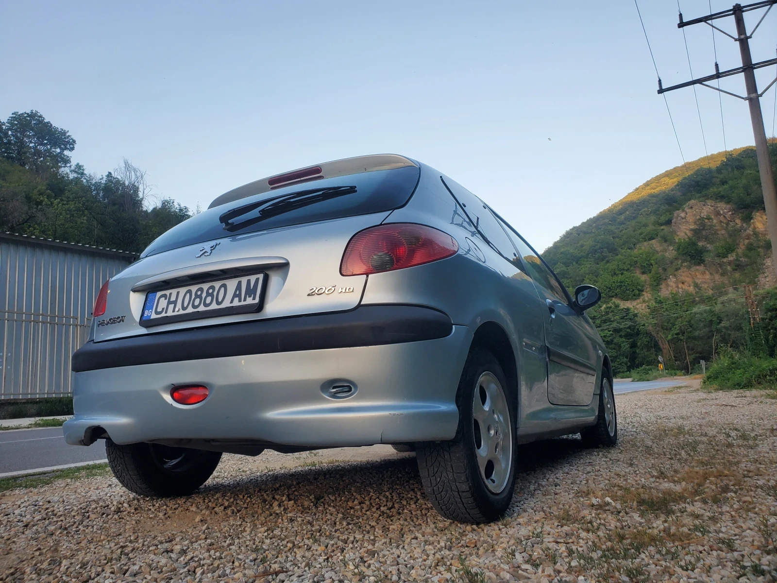 Peugeot 206 HDI, снимка 7 - Автомобили и джипове - 55081249