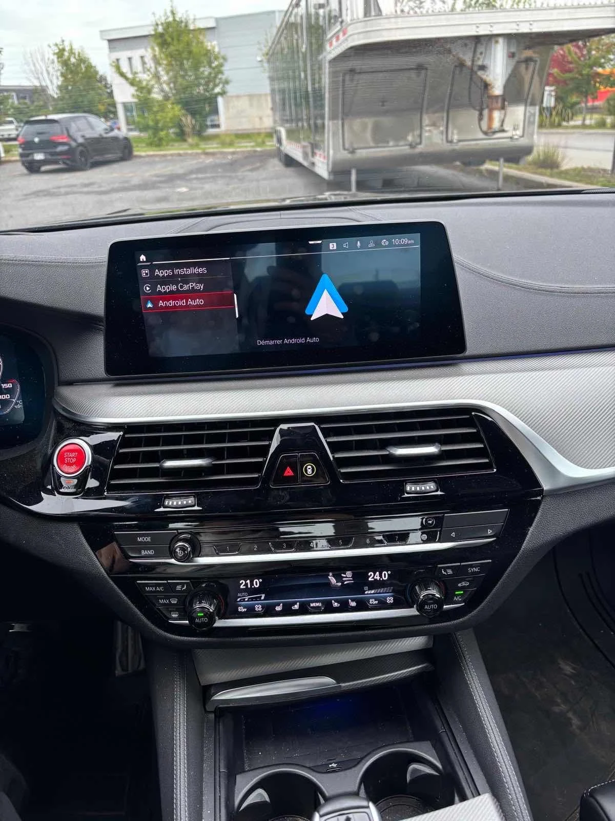 BMW M5 * KEYLESS * DISTRONIC * ПОДГРЕВ И ОБДУХВАНЕ, снимка 9 - Автомобили и джипове - 56105379