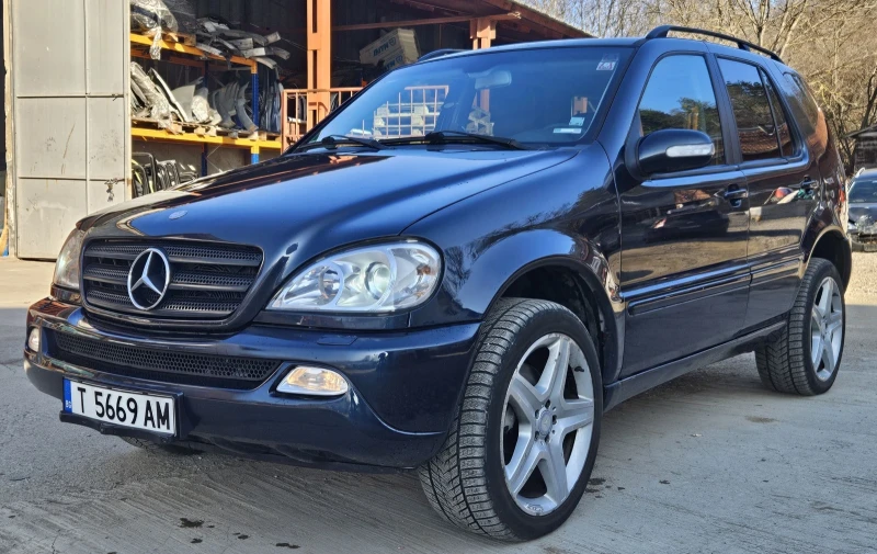 Mercedes-Benz ML 320 Ксенон//Газ, снимка 1 - Автомобили и джипове - 49061292