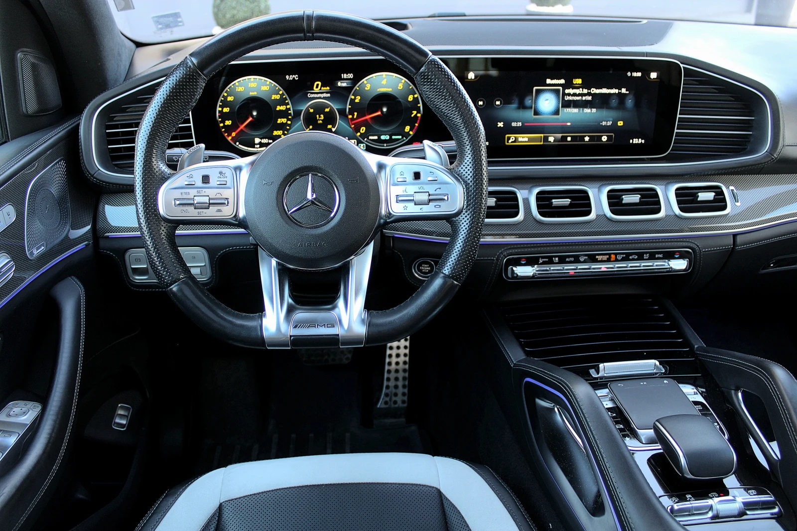 Mercedes-Benz GLE 63 S AMG 4-MATIC/DISTRONIC/MULTIBEAM/KAMERA360/PANO/KEY-GO | Mobile.bg � ����������� 11