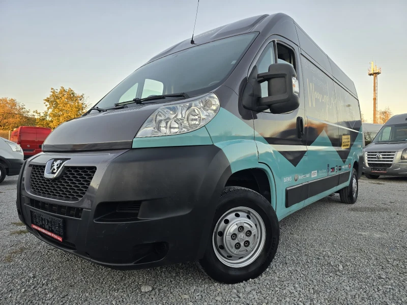 Peugeot Boxer 2.2HDI ЕВРО5 6СКОРОСТИ КЛИМАТИК ДЪЛГА БАЗА, снимка 1 - Бусове и автобуси - 47668478