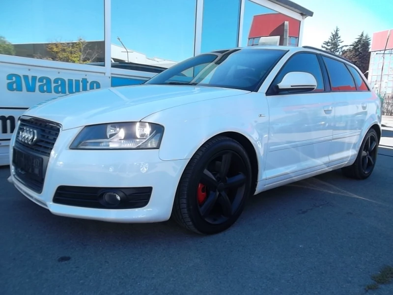 Audi A3 SLINE РЕАЛНИ КМ 2.0 TDI 140 k.c. , снимка 1 - Автомобили и джипове - 47438029