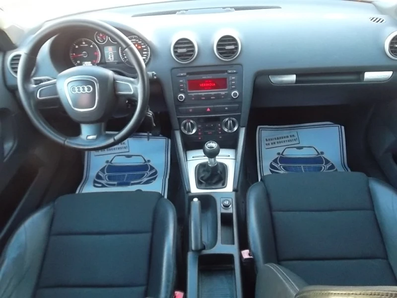 Audi A3 SLINE РЕАЛНИ КМ 2.0 TDI 140 k.c. , снимка 11 - Автомобили и джипове - 47438029