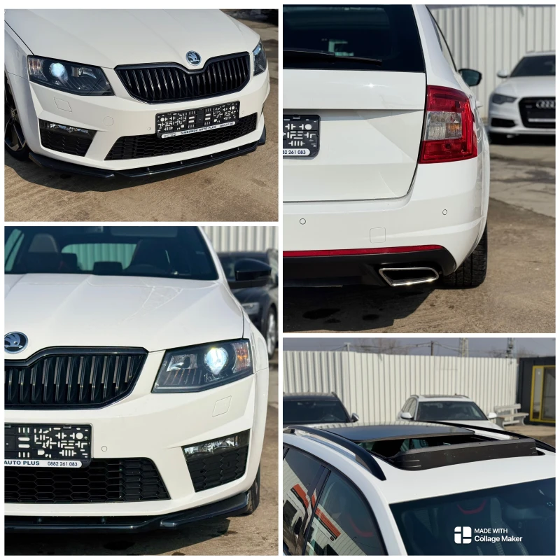 Skoda Octavia VRS/2.0d DSG ПАНОРАМА KEY-LESS ACTIVE-SOUND MAXTON, снимка 9 - Автомобили и джипове - 49270638