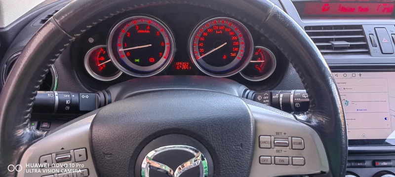 Mazda 6 2.5 GH газ/бензин, снимка 6 - Автомобили и джипове - 52859513