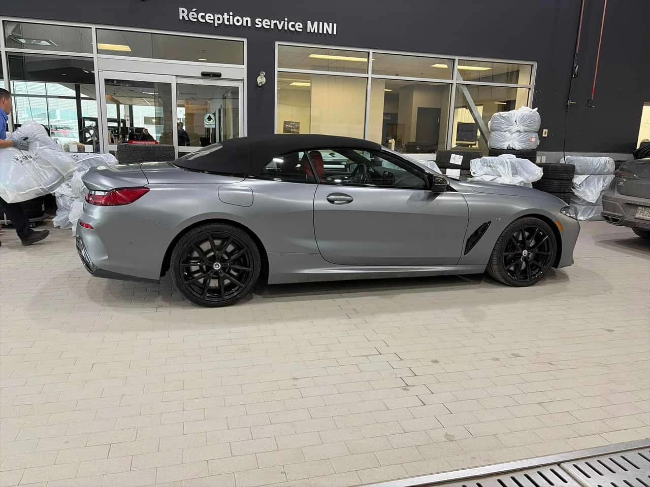 BMW 850  M850i xDrive Cabriolet / Dark Optics /  B&W | Mobile.bg � ����������� 7