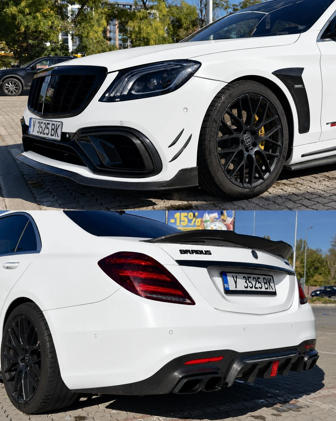 Mercedes-Benz S 550 - ����� ���� / BRABUS ����� / 101.500�� | Mobile.bg � ����������� 7