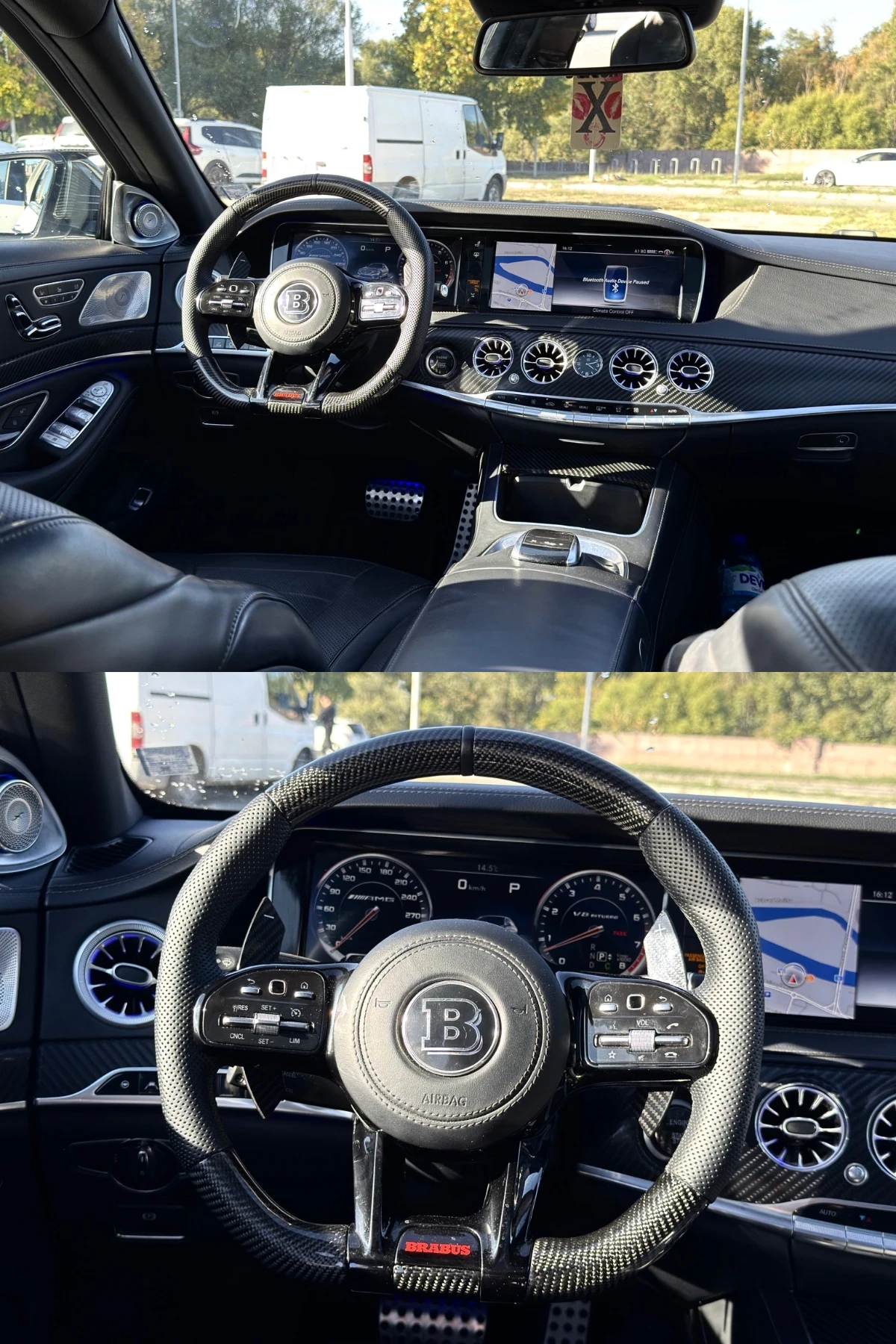 Mercedes-Benz S 550 - ����� ���� / BRABUS ����� / 101.500�� | Mobile.bg � ����������� 9