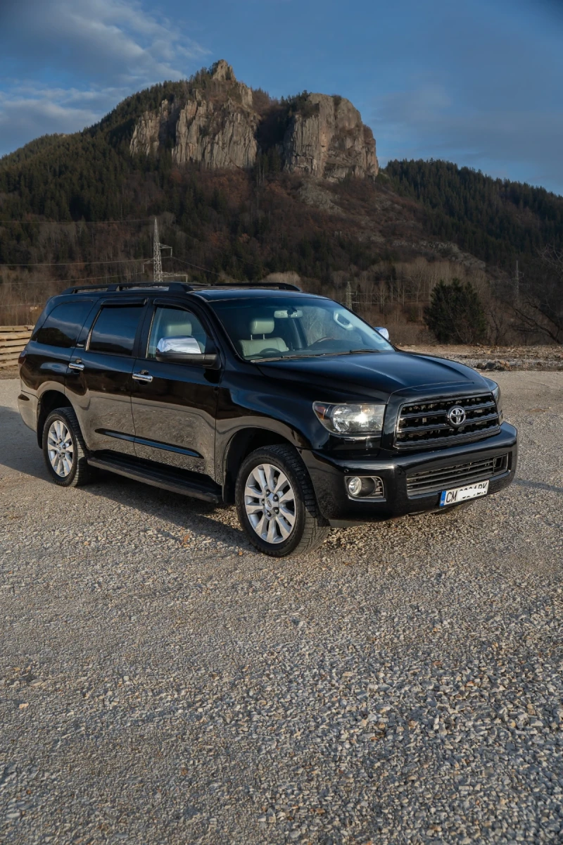 Toyota Sequoia 5.7 ГАЗ PLATINUM 4x4, снимка 4 - Автомобили и джипове - 48760951