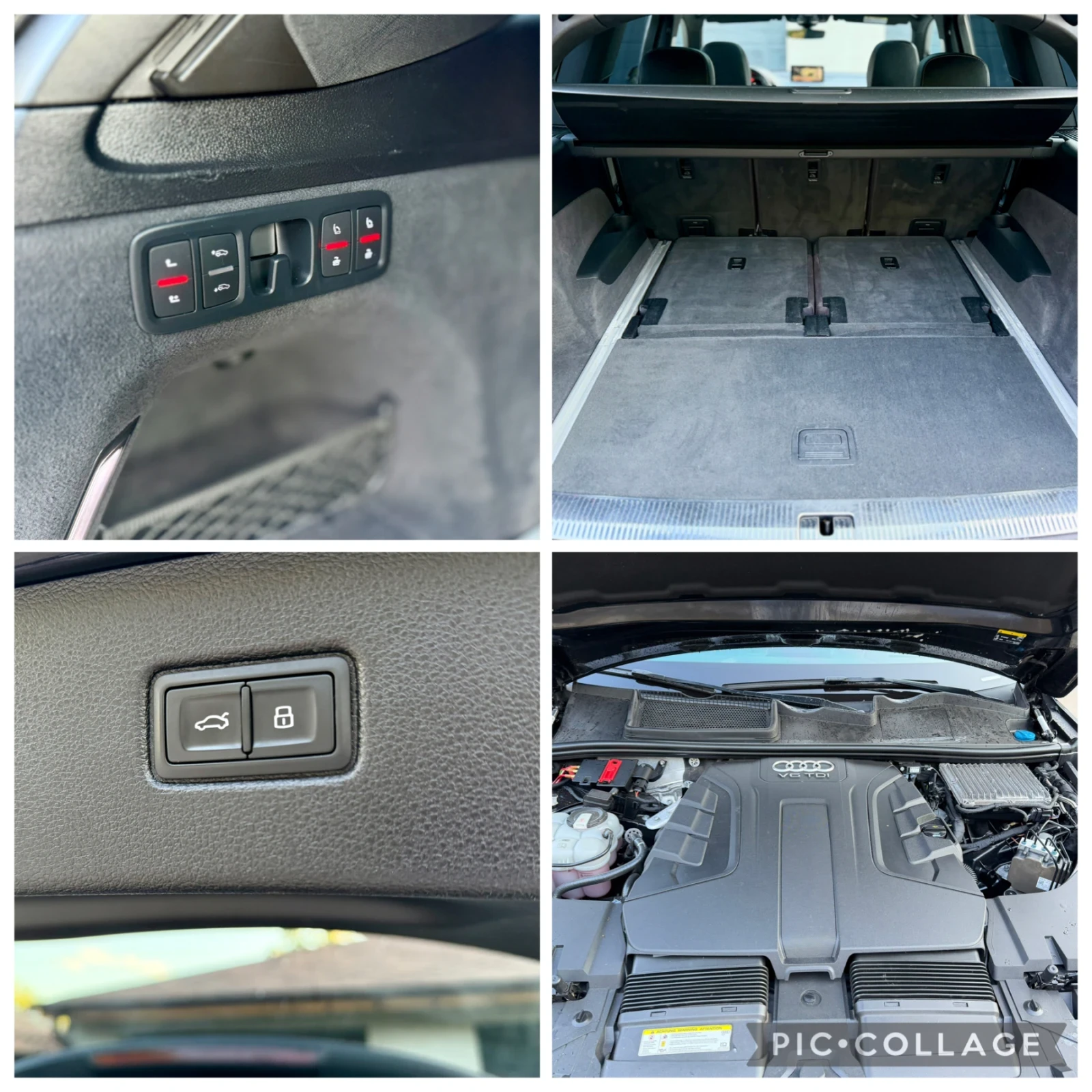 Audi Q7 S line FULL | Night Vision | Matrix | 360 | 7 мест, снимка 8 - Автомобили и джипове - 55269280