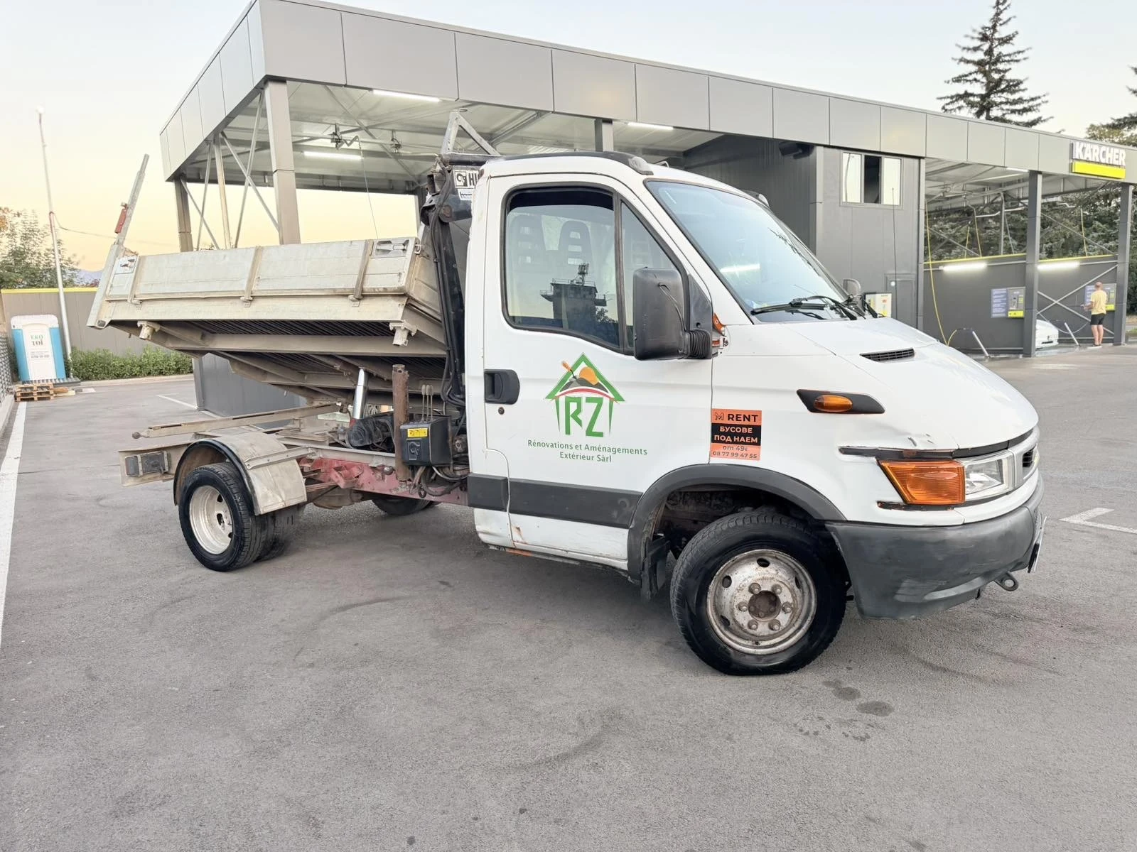 Iveco 35c15 КРАН САМОСВАЛ , снимка 4 - Бусове и автобуси - 55994230