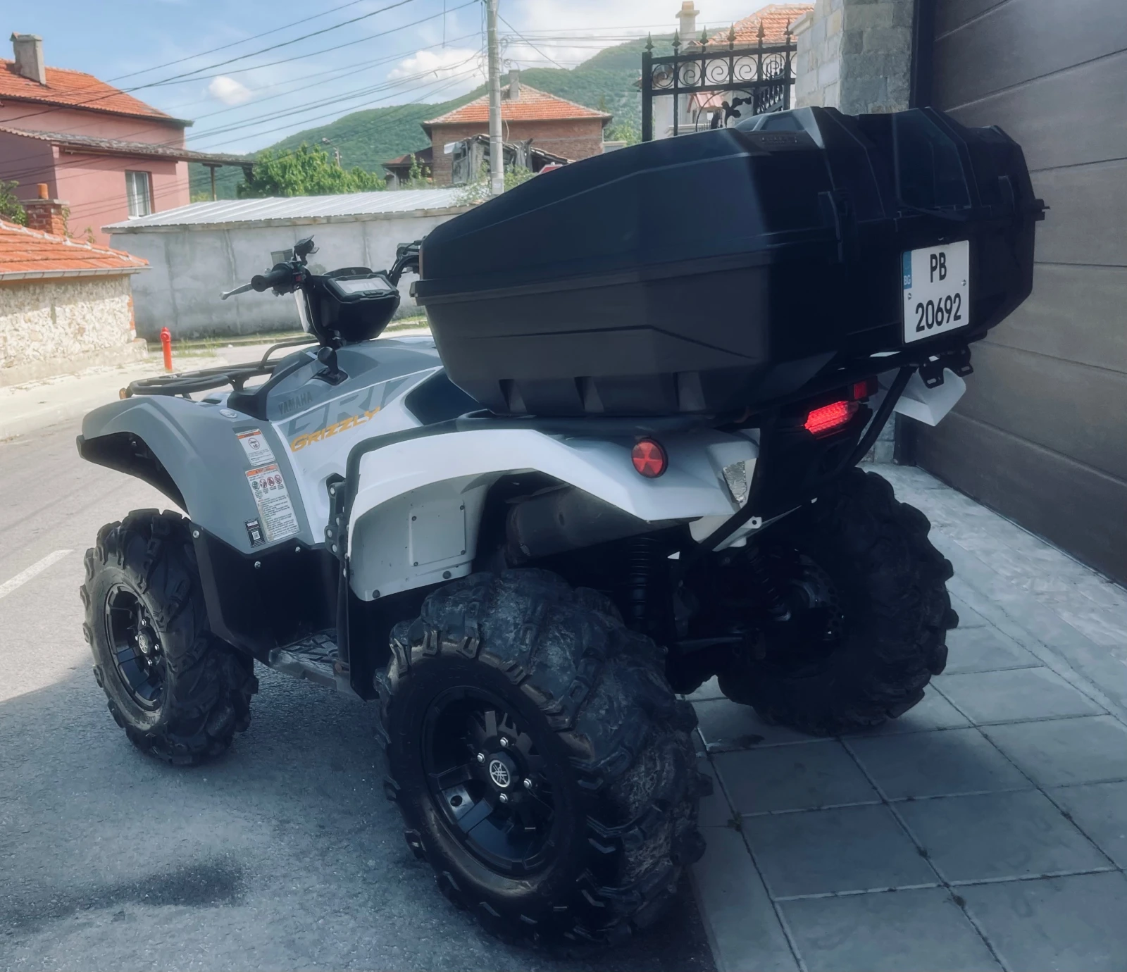 Yamaha Grizzly 700, снимка 4 - Мотоциклети и мототехника - 54492417